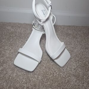 Elegant White Women's Sandals